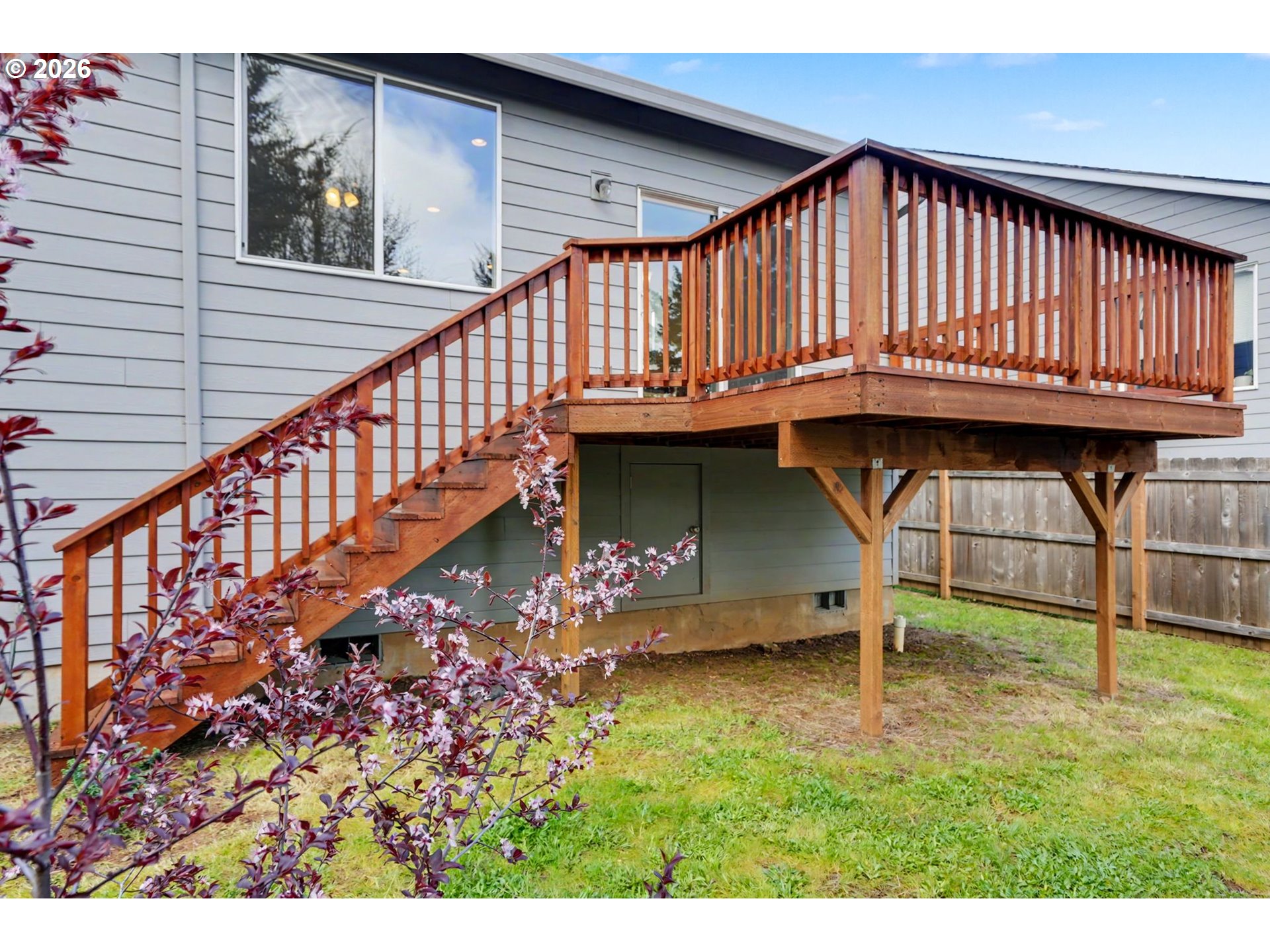 415 Northwest 6th Street Willamina, OR 97396 - Photo 34 of 34 a view of a house with a balcony