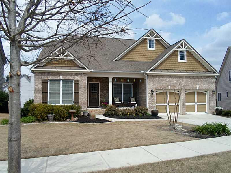 7709 Box Turtle Way Flowery Branch, GA 30542 - Photo 1 of 1 Exterior Front. 7709 Box Turtle Way, Flowery Branch, GA - Sterling on the Lake.