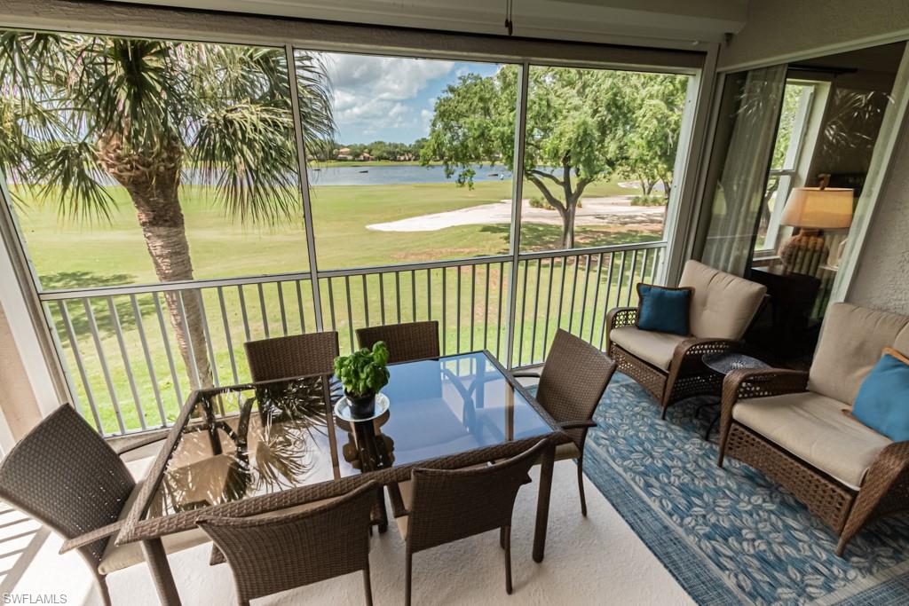 1965 Crestview Way, Unit 156 Naples, FL 34119 - Photo 32 of 45 a view of a living room and furniture window and outside view