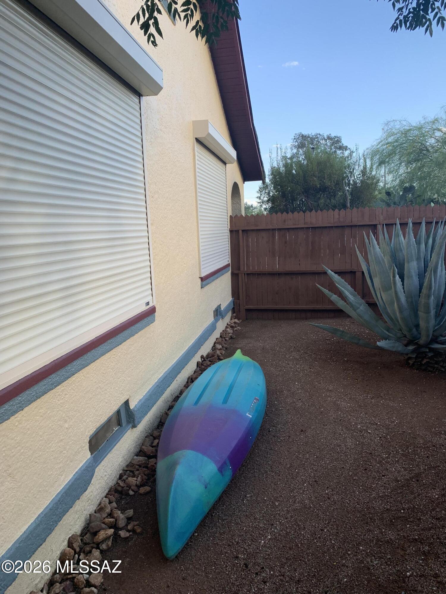 1031 East Grant Road, Unit 1 Tucson, AZ 85719 - Photo 31 of 42 WEST SIDE YARD