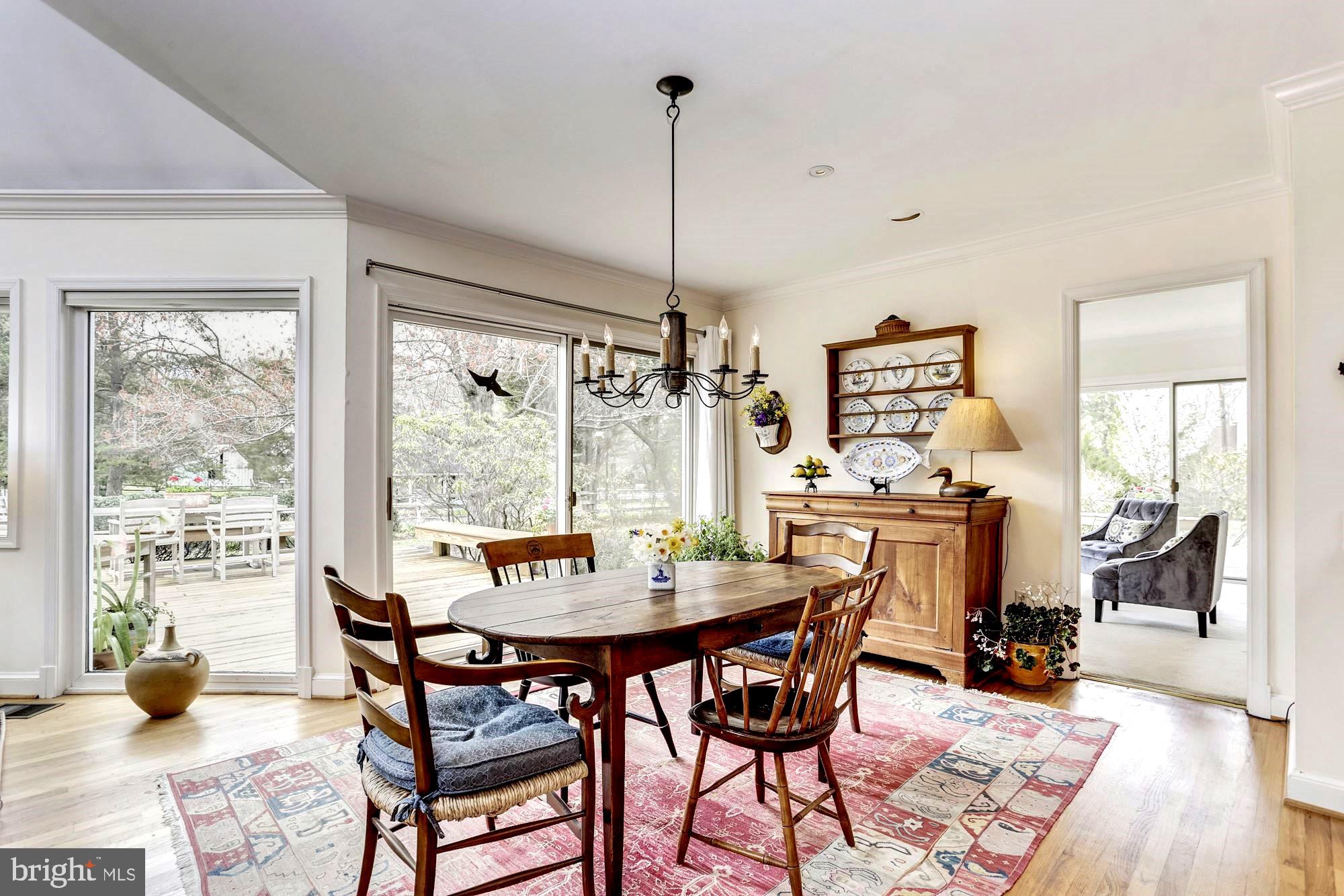 10820 Edison Road Potomac, MD 20854 - Photo 19 of 65 SURROUNDED BY WINDOWS & DOORS, ENJOY THE VIEWS