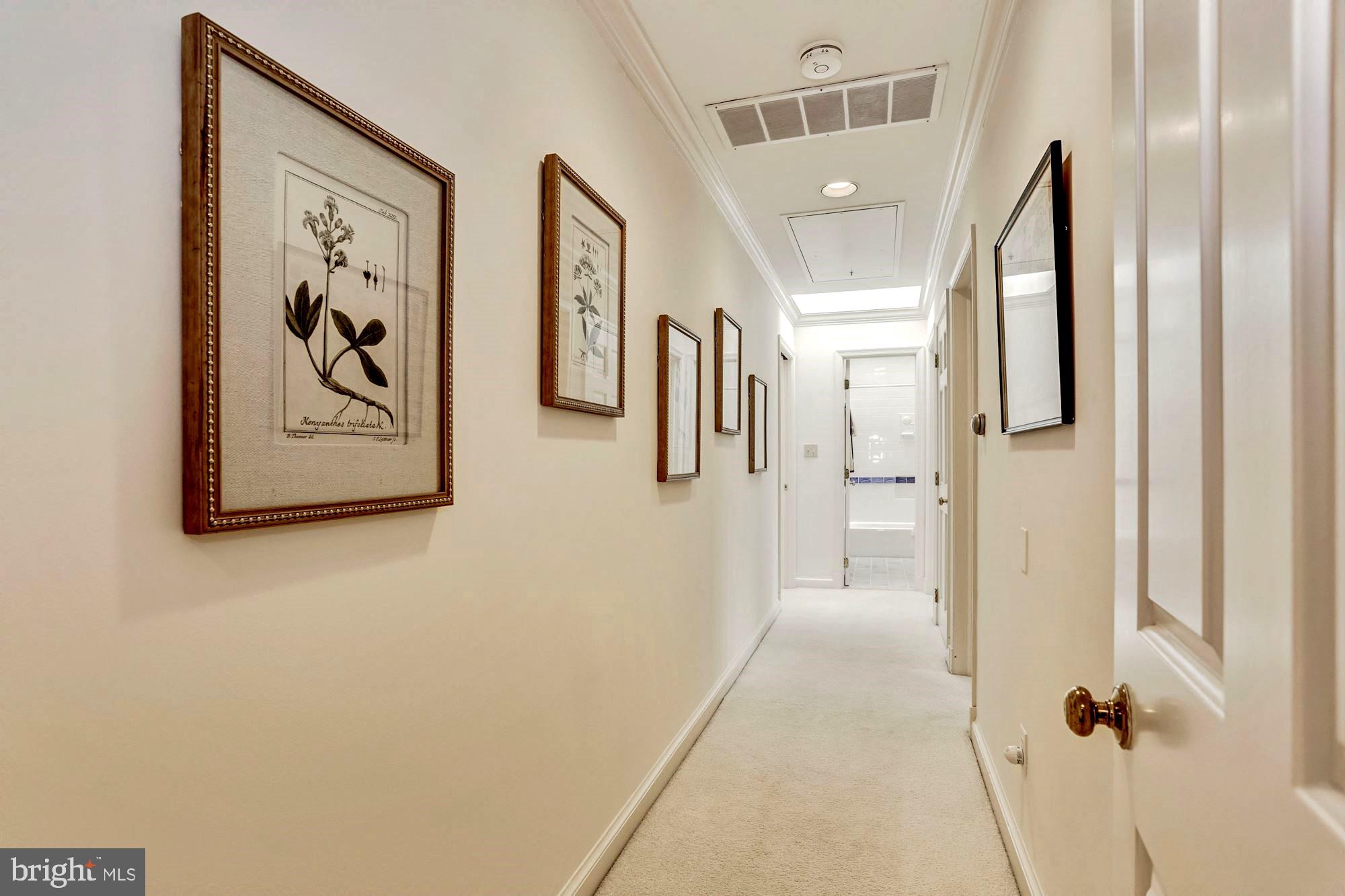 10820 Edison Road Potomac, MD 20854 - Photo 36 of 65 VIEW OF HALLWAY TOWARD BEDROOMS