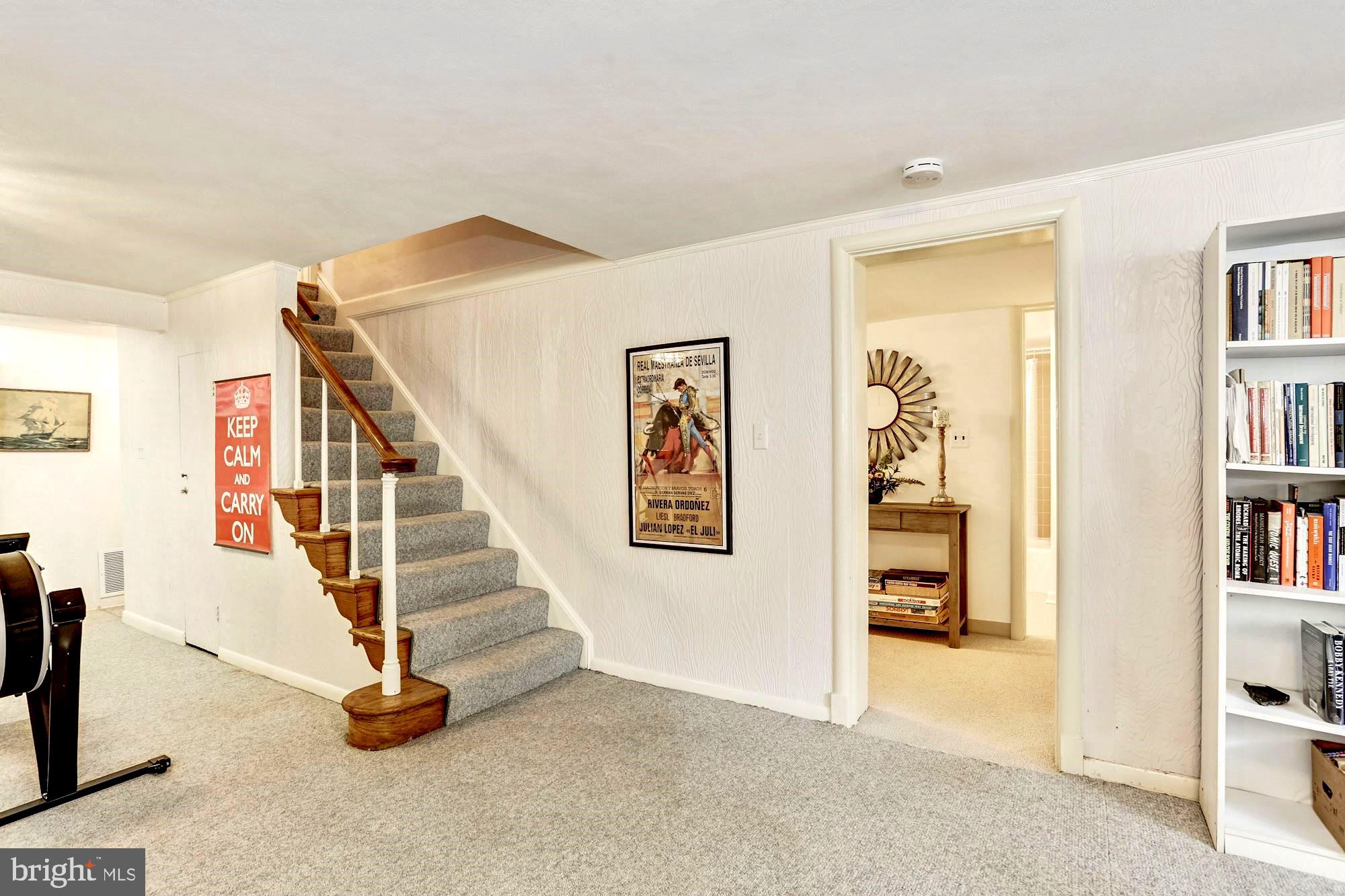 10820 Edison Road Potomac, MD 20854 - Photo 43 of 65 STAIRS INTO LOWER LEVEL