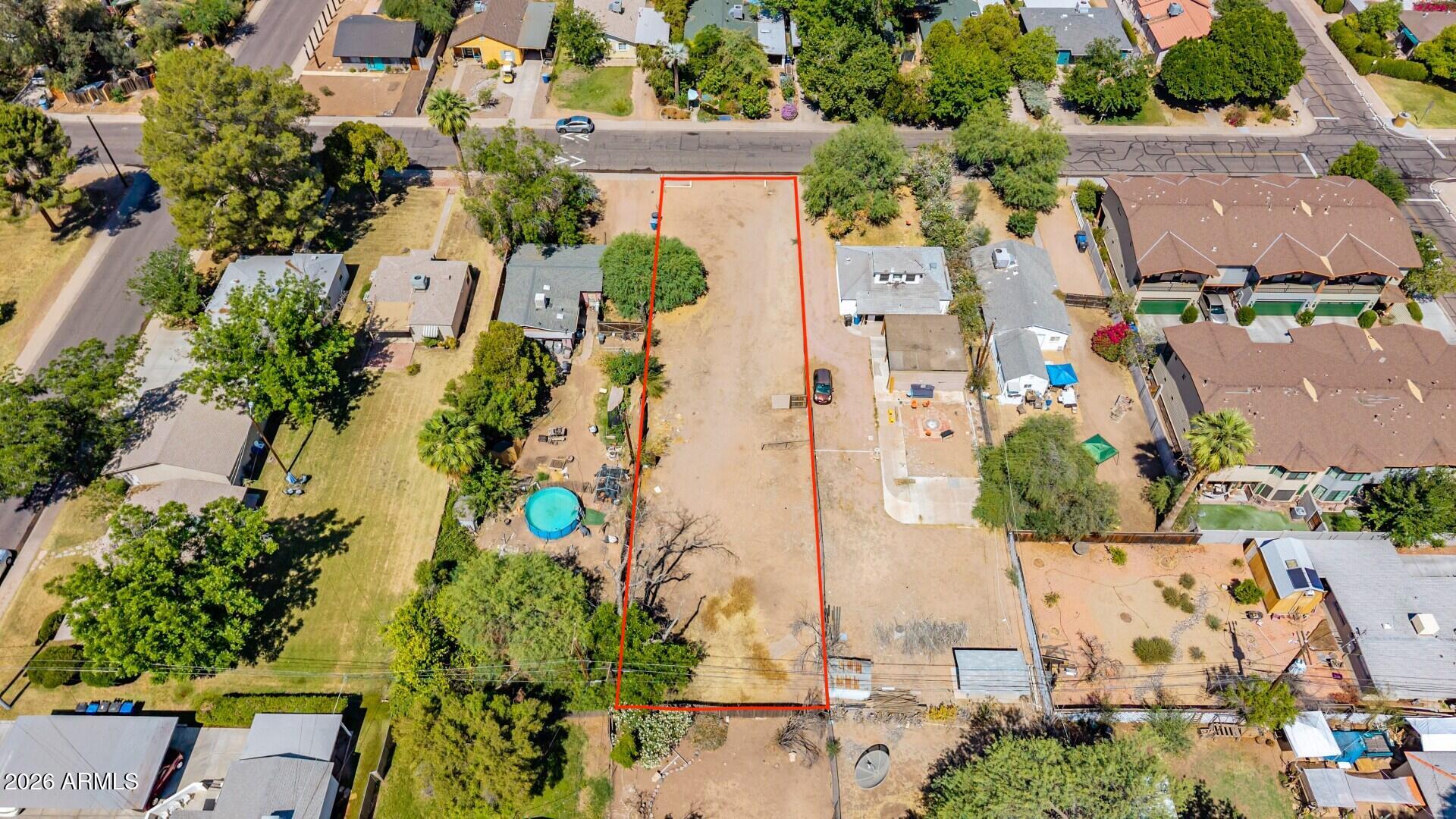 919 South Wilson Street, Unit 5 Tempe, AZ 85281 - Photo 12 of 14 an aerial view of multiple houses with yard