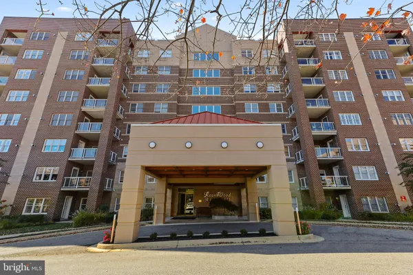 a front view of a building