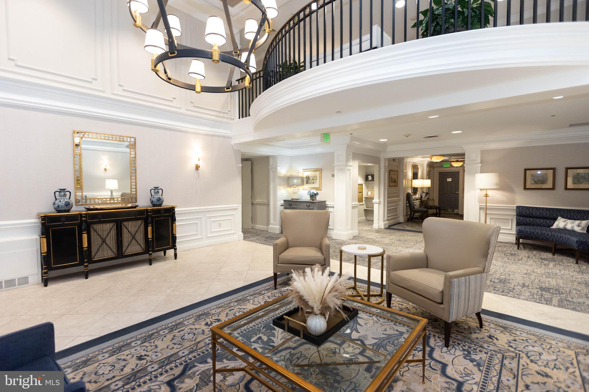 12251 Roundwood Road, Unit 508 Lutherville-Timonium, MD 21093 - Photo 30 of 38 Recently Redecorated Lobby