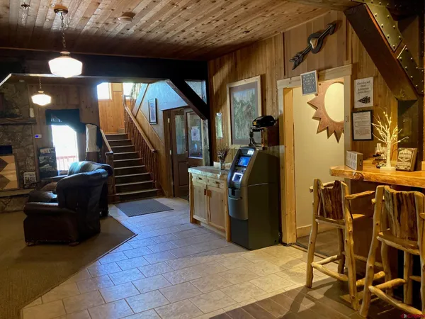 a view of a entryway door of the house