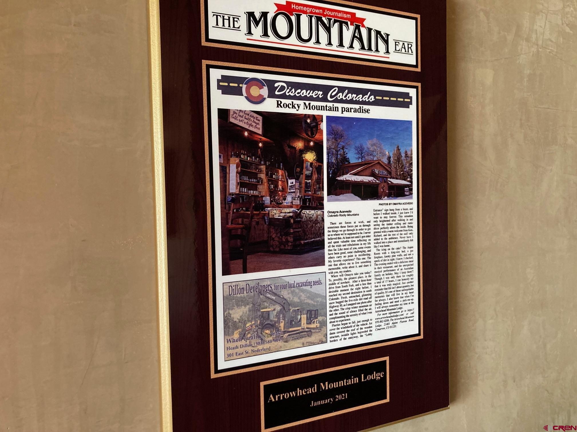 147 Ridge Road Cimarron, CO 81220 - Photo 30 of 36 a view of a entryway door of the house
