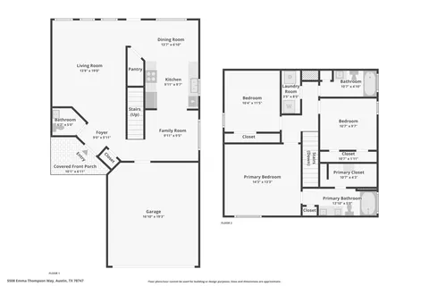 $359,900 | 5508 Emma Thompson Way, Austin, TX 78747