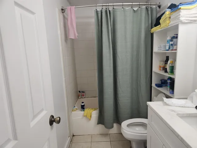 a utility room with washer and dryer