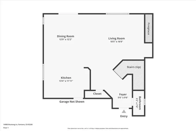 $720,000 | 14998 Mustang Lane, Fontana, CA 92336
