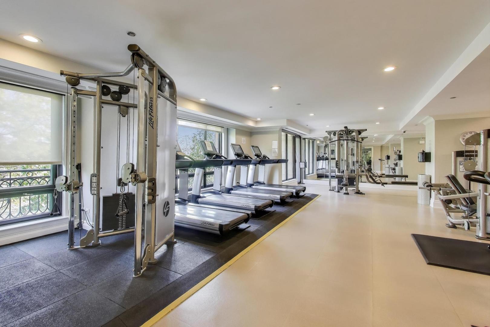 457 West Deming Place Chicago, IL 60614 - Photo 51 of 63 a living room with furniture pool table and a large window