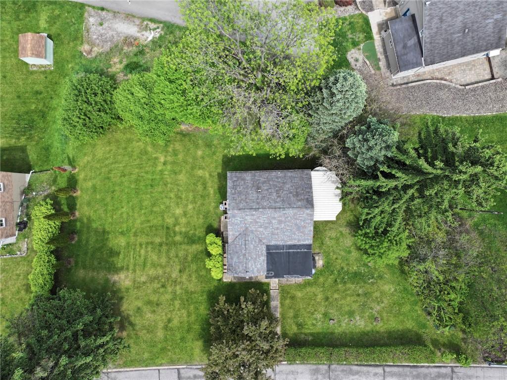 531 Laughlin Avenue Pittsburgh, PA 15210 - Photo 35 of 35 an aerial view of a house with a yard