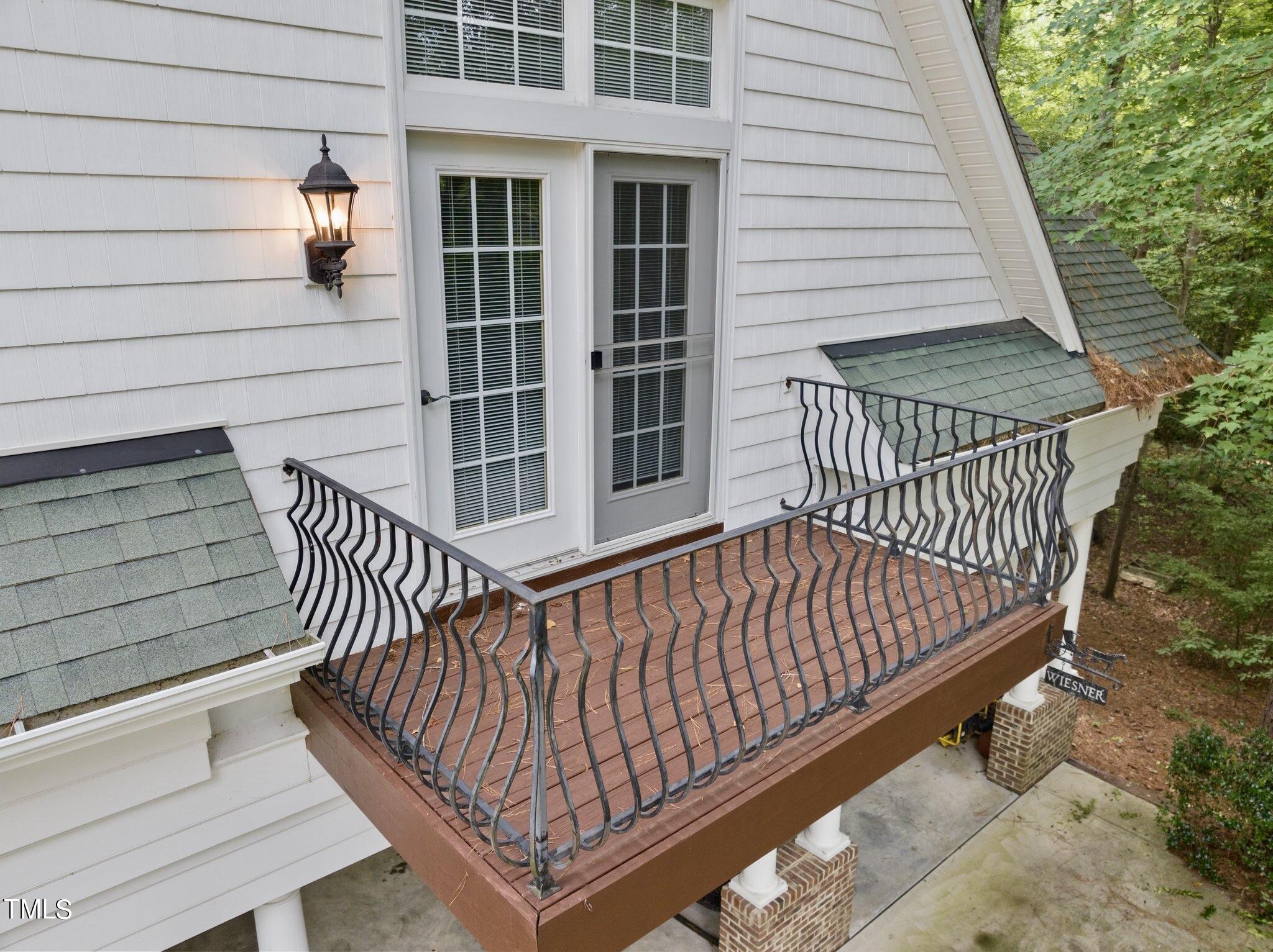 4099 Blackard Pond Road Raleigh, NC 27604 - Photo 16 of 94 In Law Suite Balcony