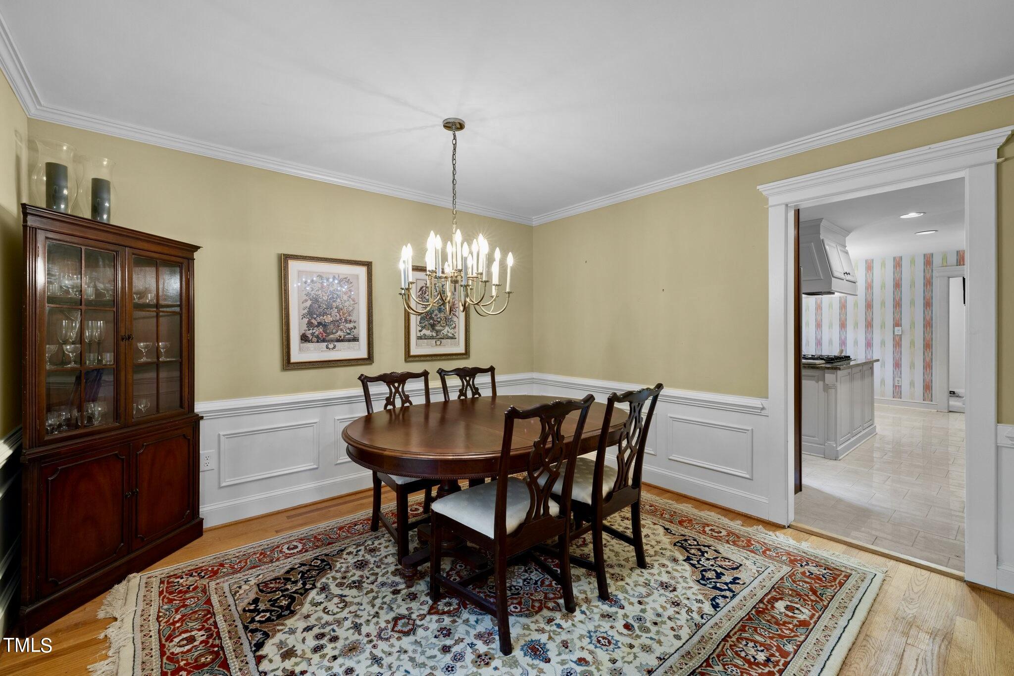 4099 Blackard Pond Road Raleigh, NC 27604 - Photo 29 of 94 a view of a dining room with furniture