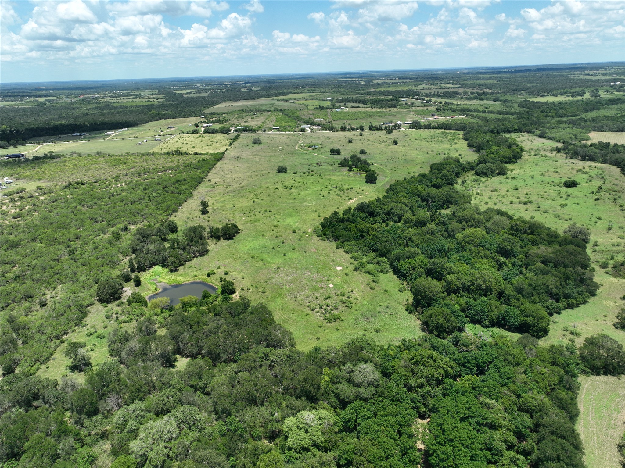 Tbd Lot 4 Tbd Road Dale, TX 78616 - Photo 19 of 24 Bird's eye view of a forest