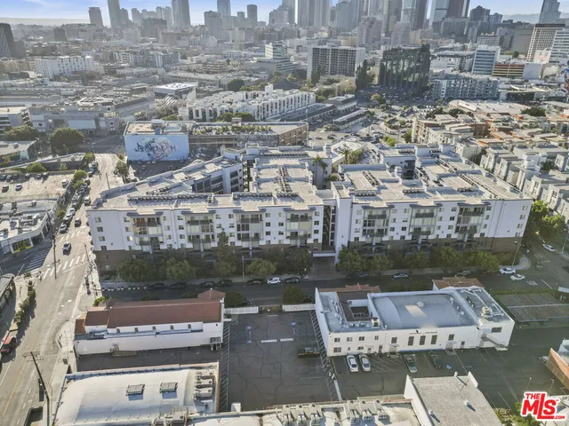 a living room with lots of gym equipment