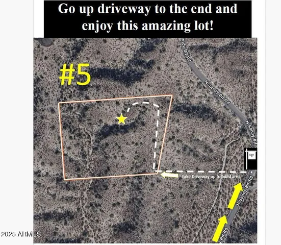 a view of an outdoor space and mountain view