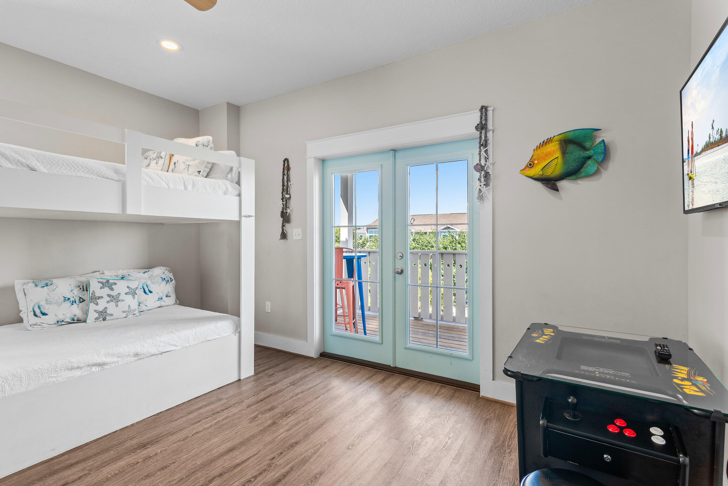 240 Driftwood Road Miramar Beach, FL 32550 - Photo 57 of 65 a living room with furniture and wooden floor