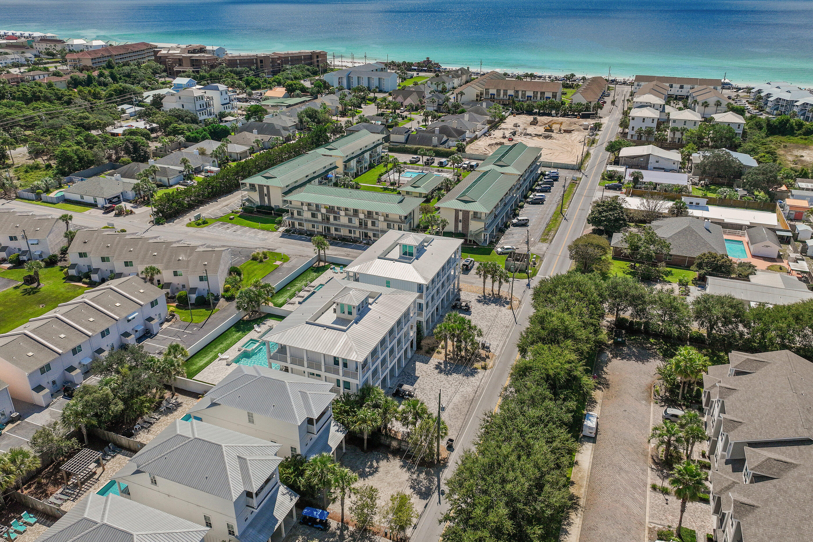 240 Driftwood Road Miramar Beach, FL 32550 - Photo 10 of 65 an aerial view of a city with lots of residential buildings