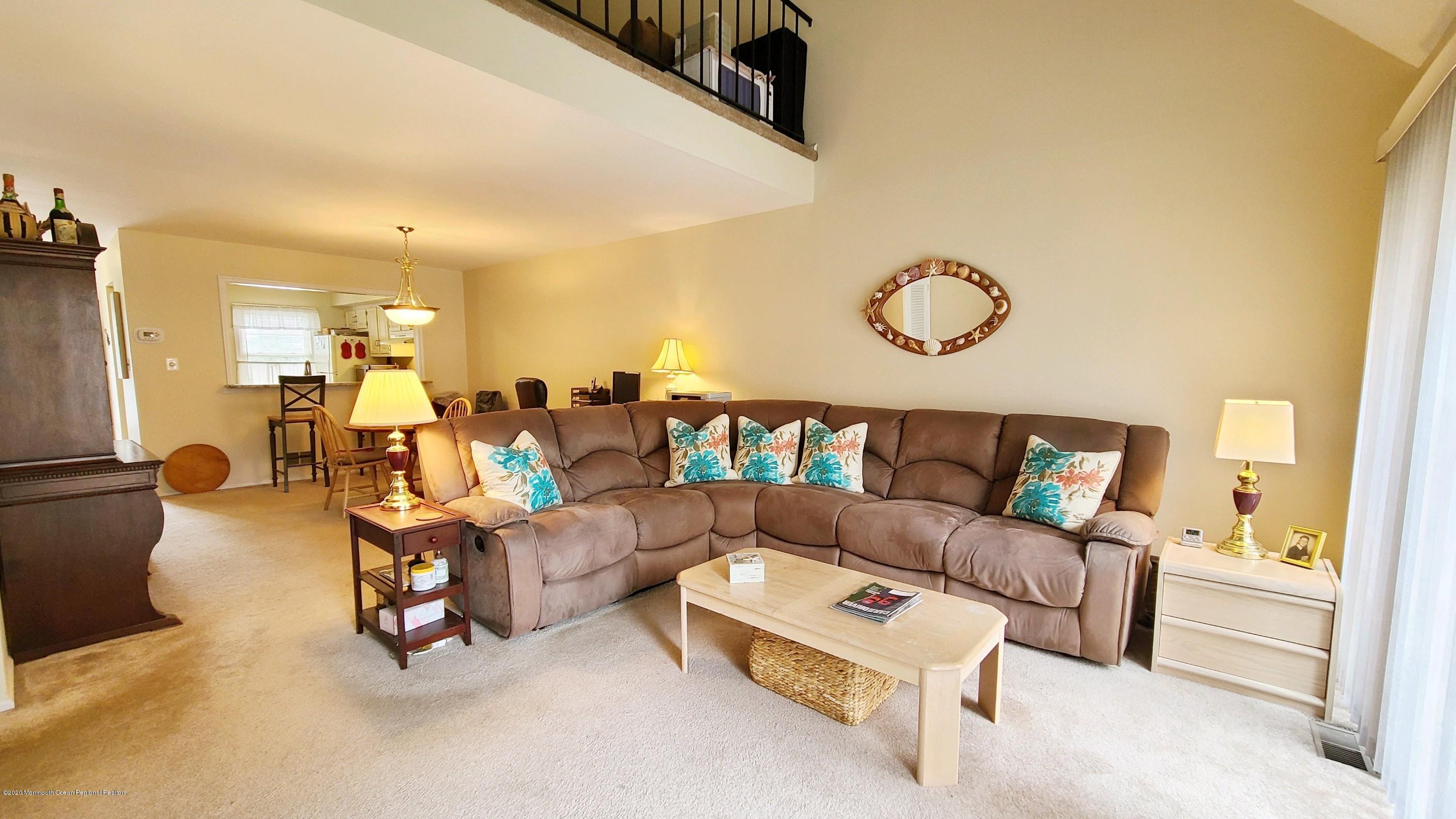 45 Wyckham Road Spring Lake Heights, NJ 07762 - Photo 2 of 23 living area with loft above