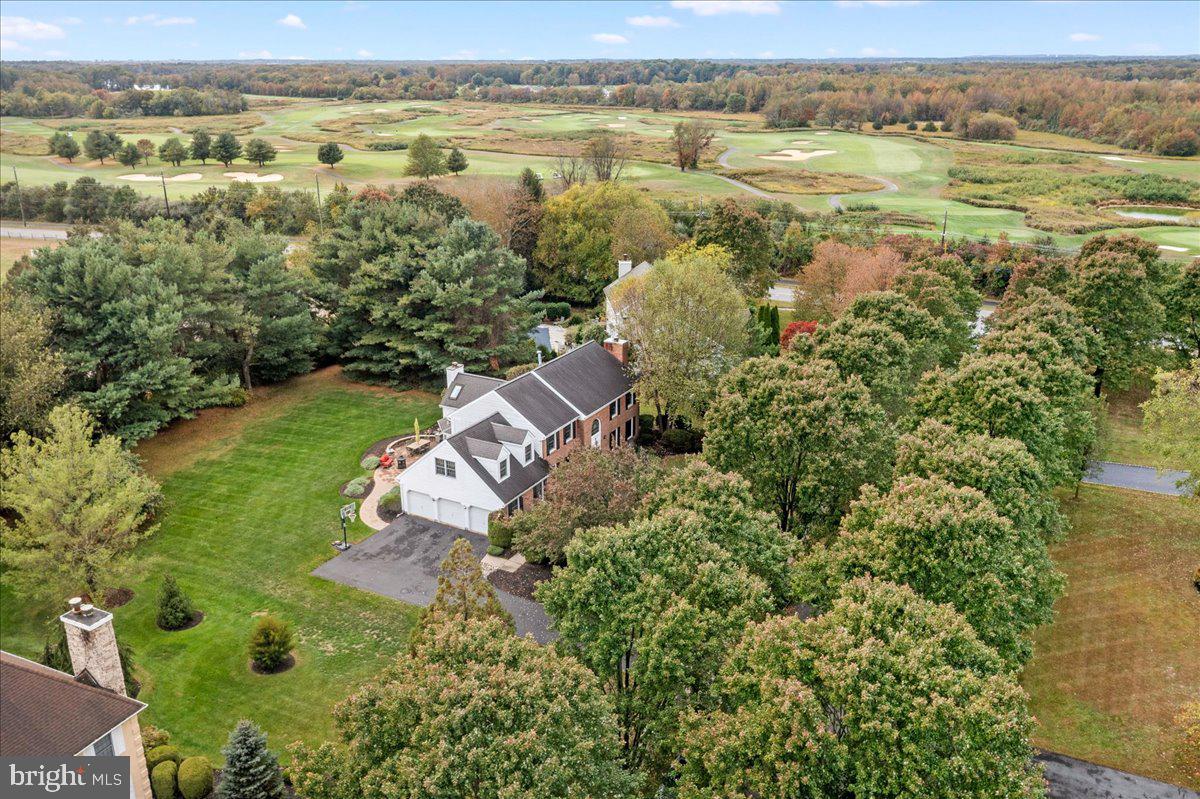4 Banff Drive Princeton Junction, NJ 08550 - Photo 45 of 46 an aerial view of residential houses with outdoor space and river