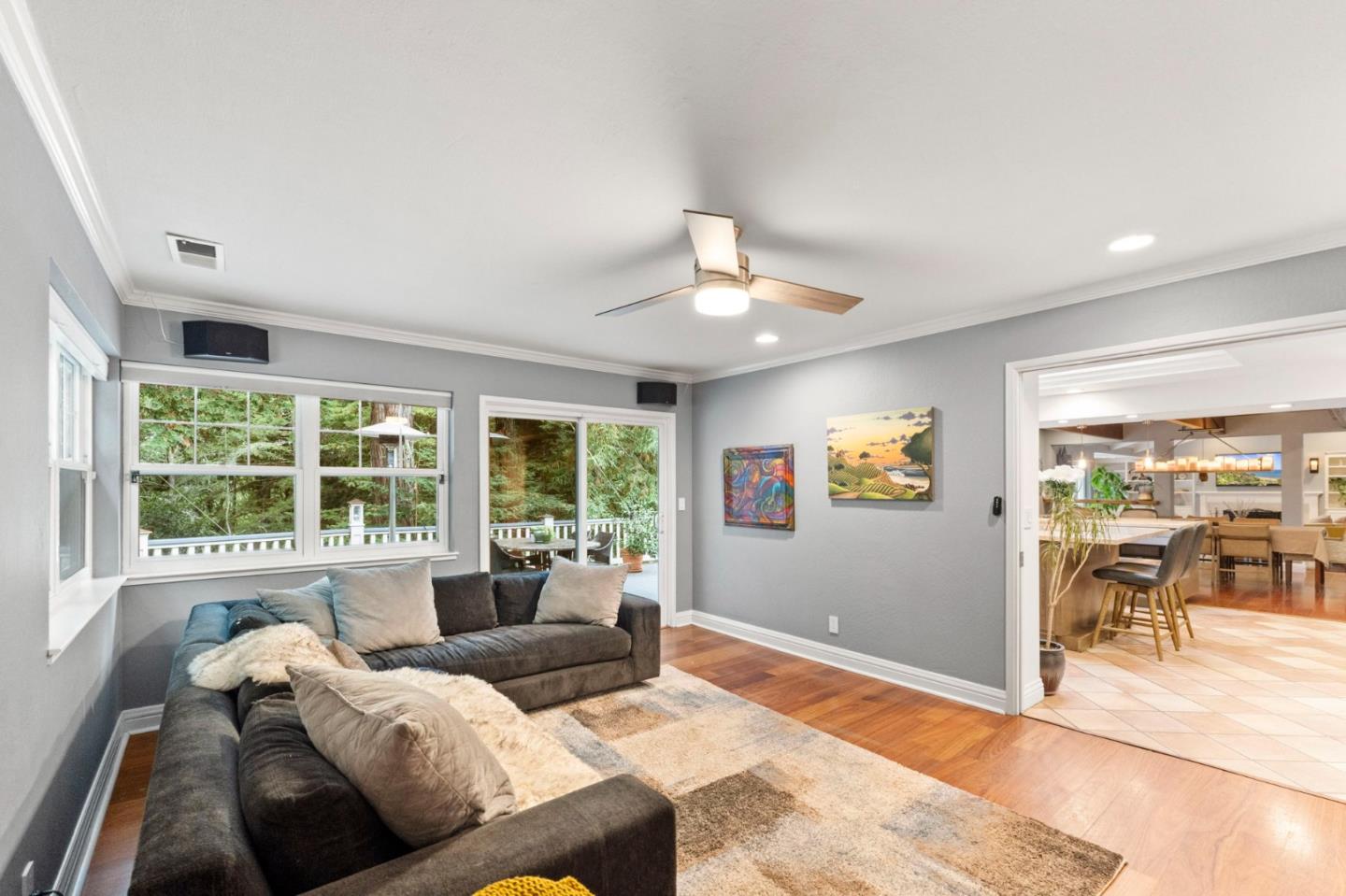 Undisclosed Address Santa Cruz, CA 95060 - Photo 18 of 35 a living room with furniture and a large window