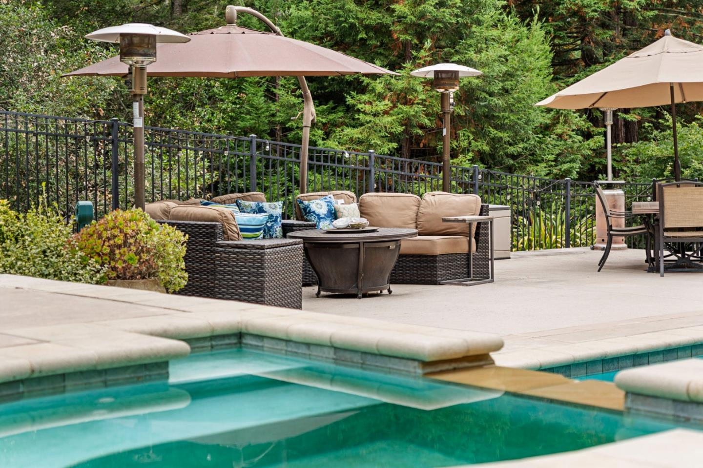 Undisclosed Address Santa Cruz, CA 95060 - Photo 30 of 35 a view of backyard with seating area and green space