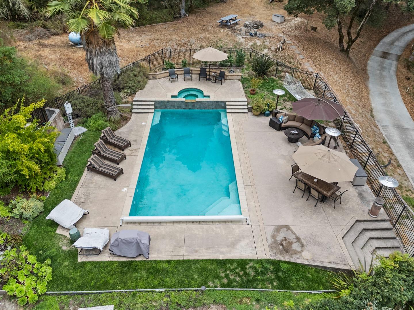 Undisclosed Address Santa Cruz, CA 95060 - Photo 33 of 35 a view of a yard with an outdoor seating