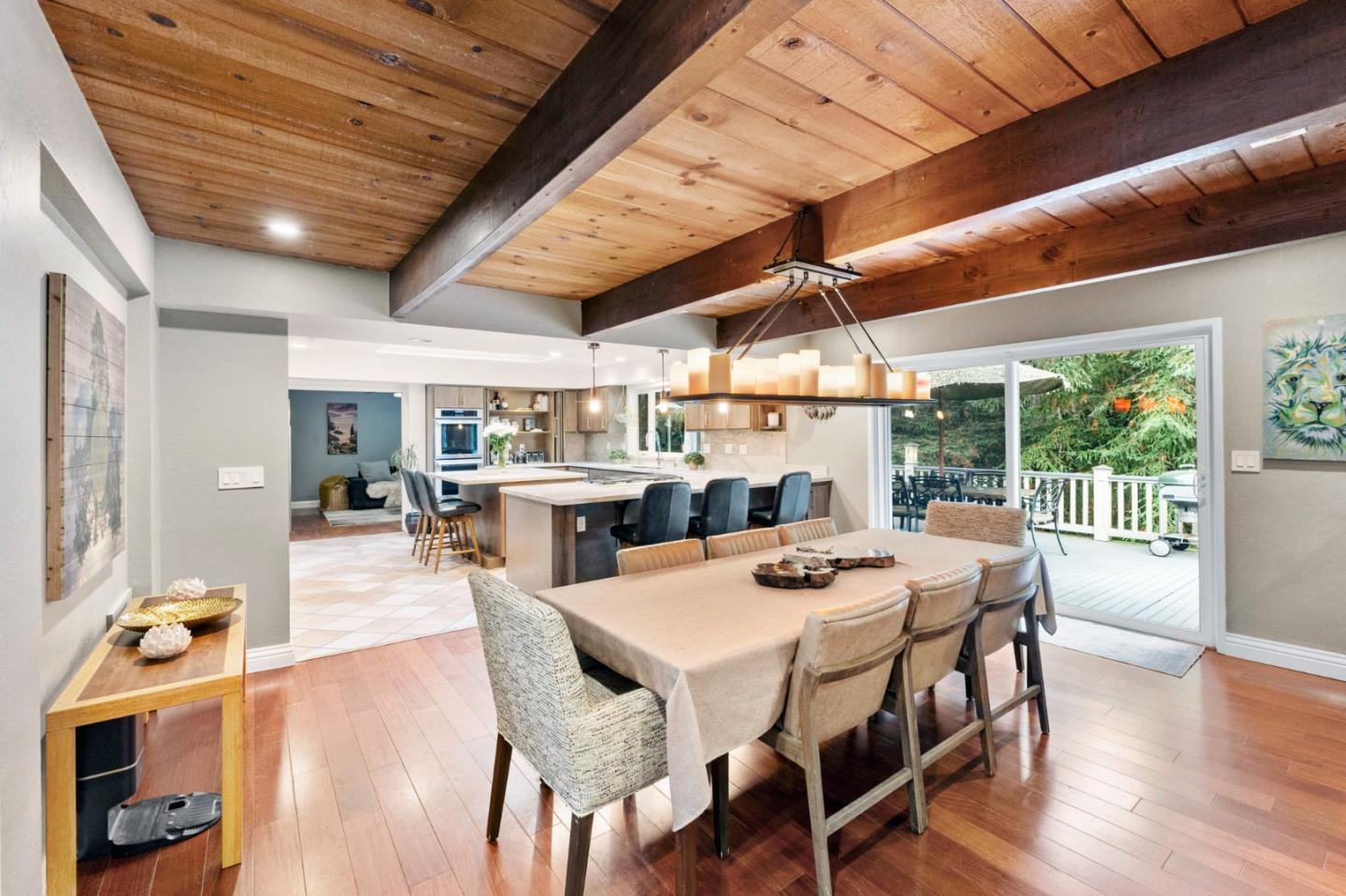 Undisclosed Address Santa Cruz, CA 95060 - Photo 10 of 35 a dining room with furniture wooden floor and a rug