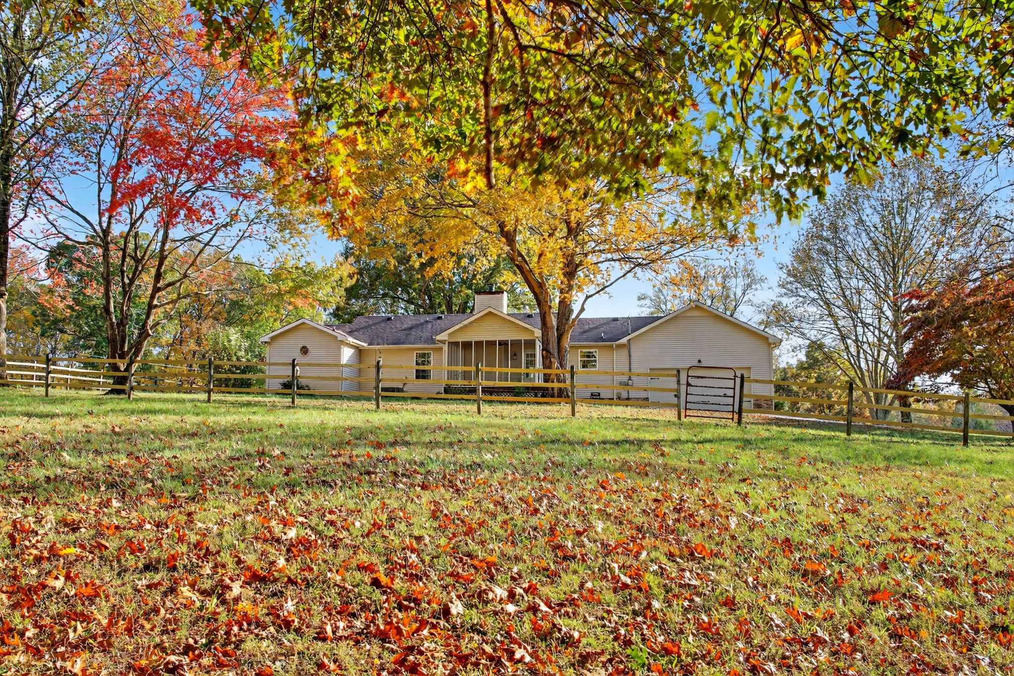 226 West Biggs Road Cottontown, TN 37048 - Photo 18 of 56 a front view of a house with a yard