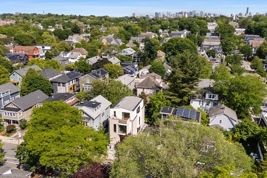 80 Alpine Street Cambridge, MA 02138 - Photo 41 of 41 an aerial view of residential houses with outdoor space