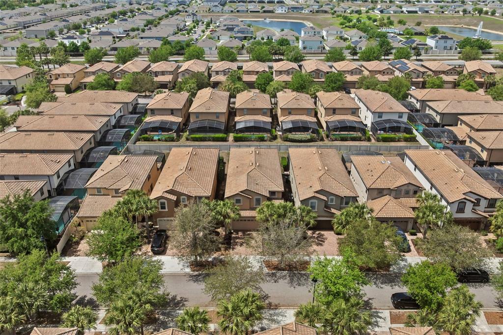 2108 Morocco Way Kissimmee, FL 34747 - Photo 47 of 57 an aerial view of residential houses with outdoor space