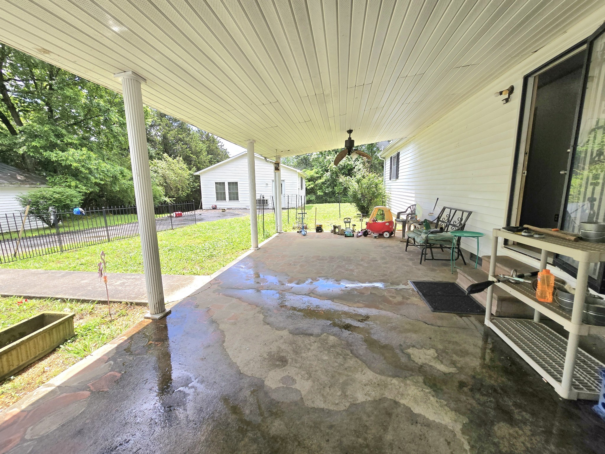 118 Bone Cave Road Rock Island, TN 38581 - Photo 33 of 52 a view of swimming pool with a table and chairs in patio