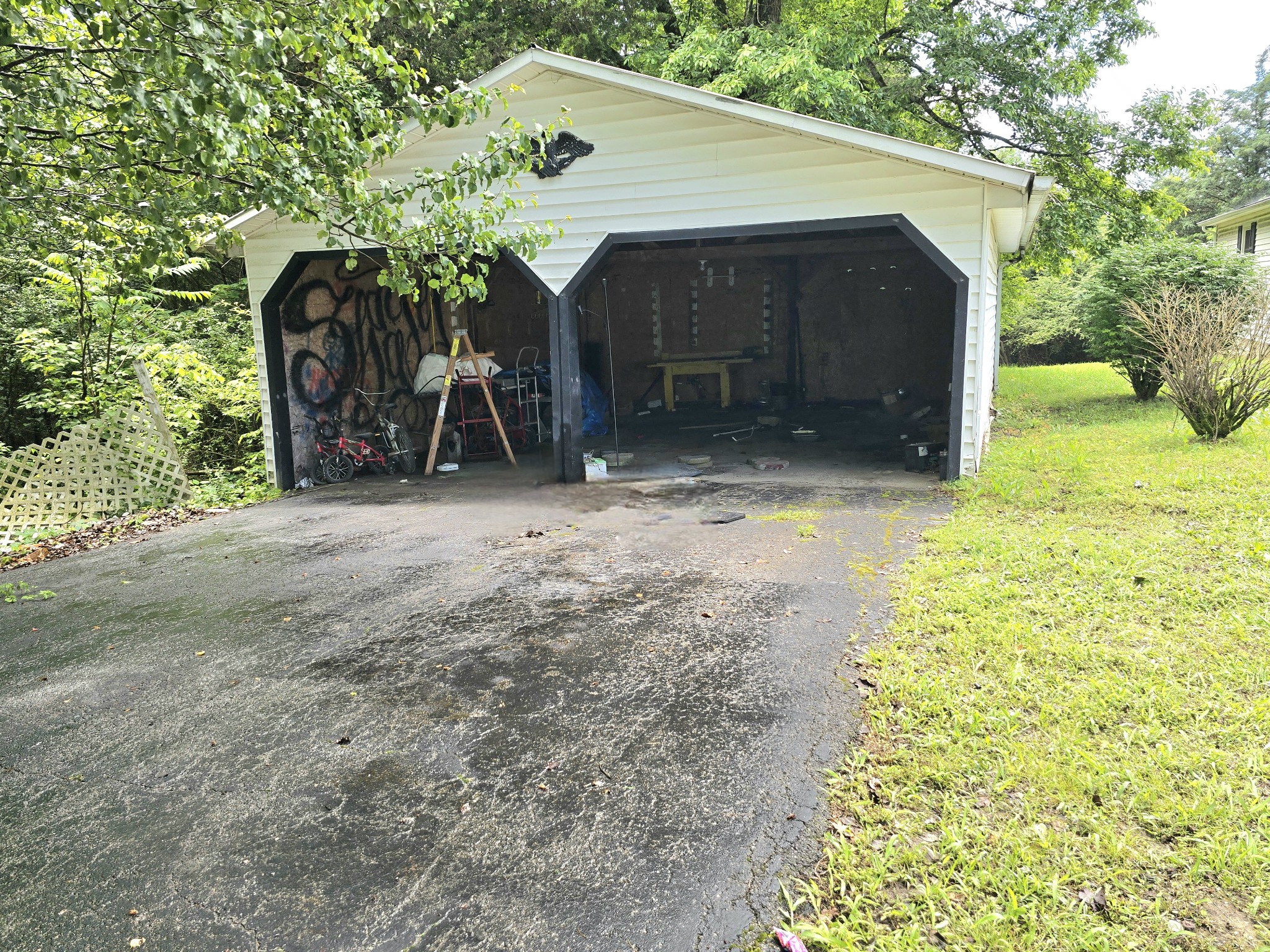 118 Bone Cave Road Rock Island, TN 38581 - Photo 42 of 52 a view of a wooden house with a yard