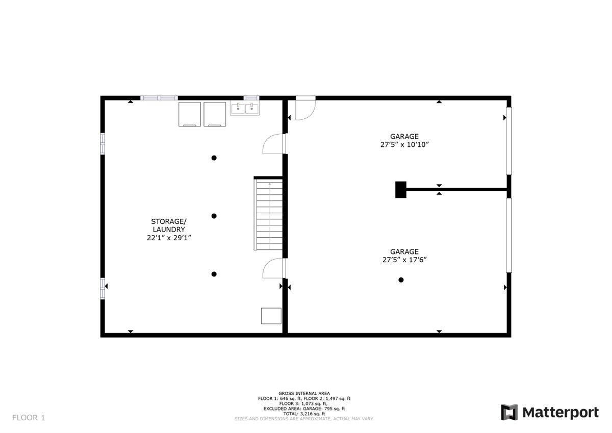 1143 Overland Road Southwest Roanoke, VA 24015 - Photo 46 of 48 Lower level floor plan