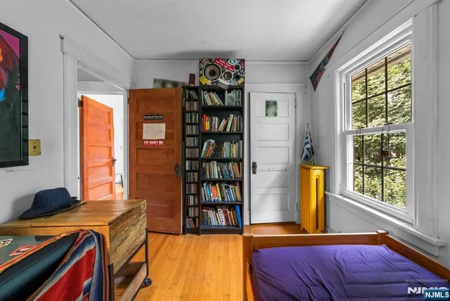 a room with furniture and a window