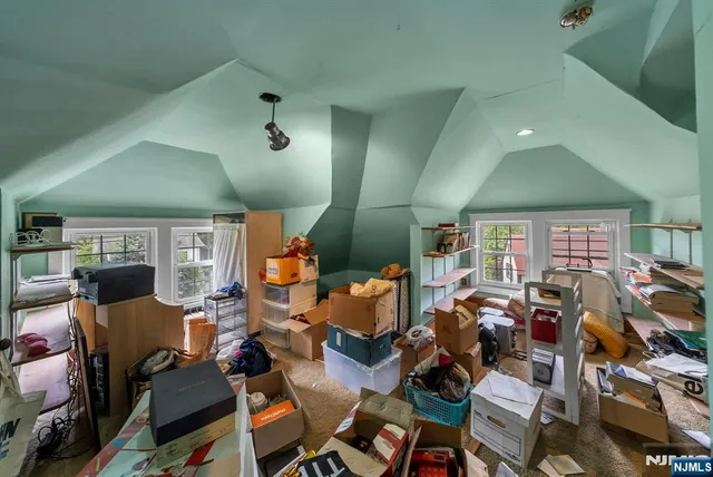 a workspace with furniture