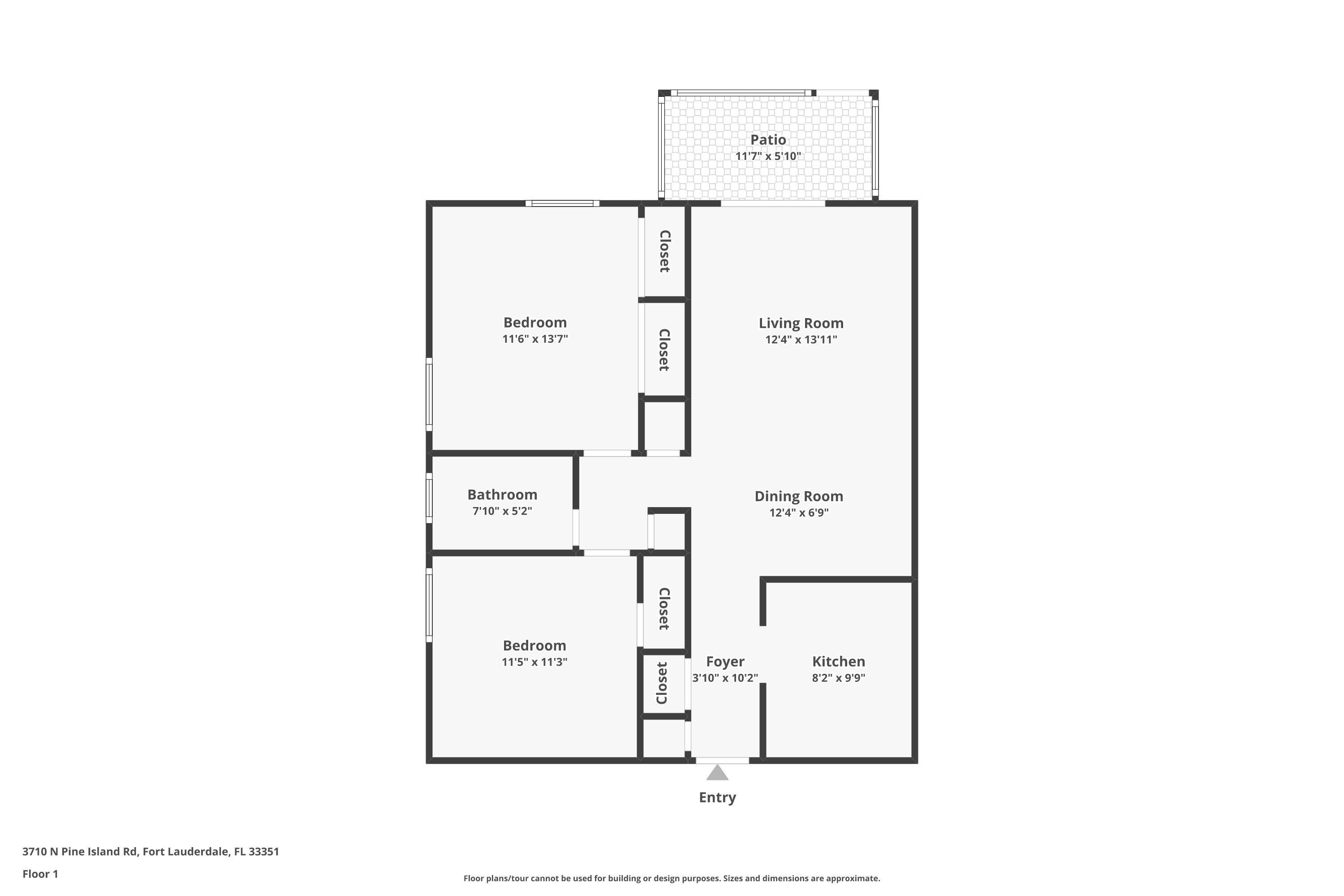 3710 North Pine Island Road, Unit 114 Sunrise, FL 33351 - Photo 32 of 32 a picture of a room with a white wall and picture