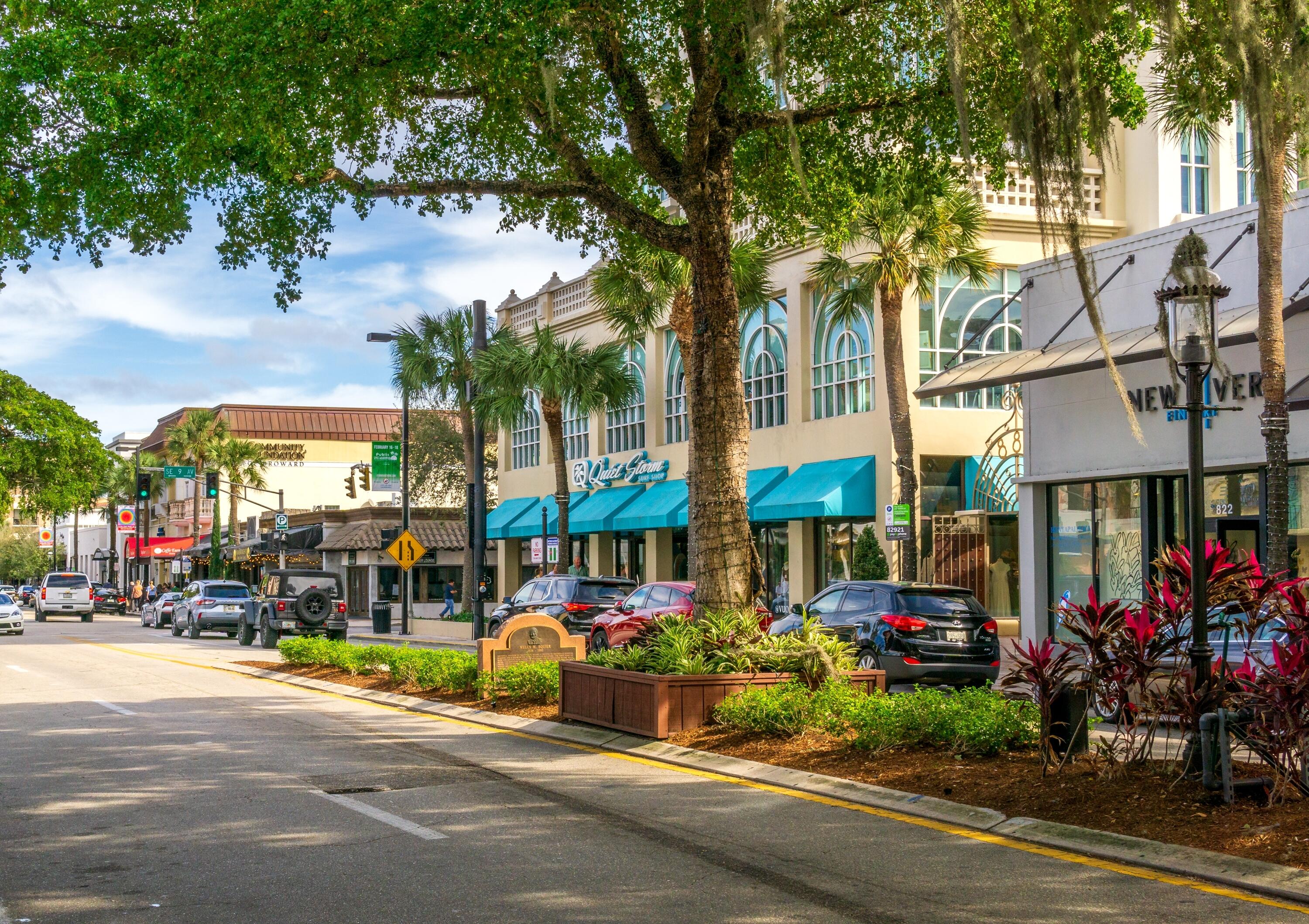 3710 North Pine Island Road, Unit 114 Sunrise, FL 33351 - Photo 30 of 32 a store with outdoor seating area and retail shops