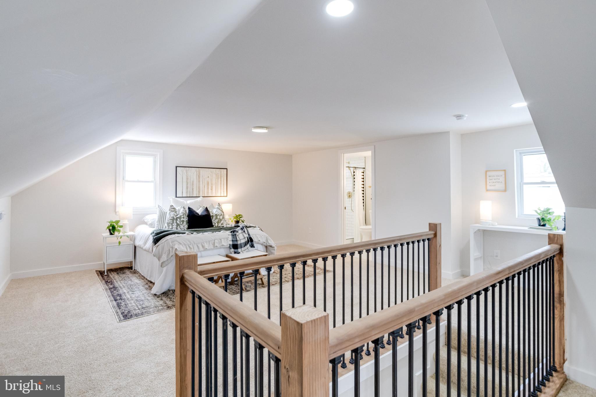 7606 Bagley Avenue Baltimore, MD 21234 - Photo 24 of 45 a bedroom with two beds and a window