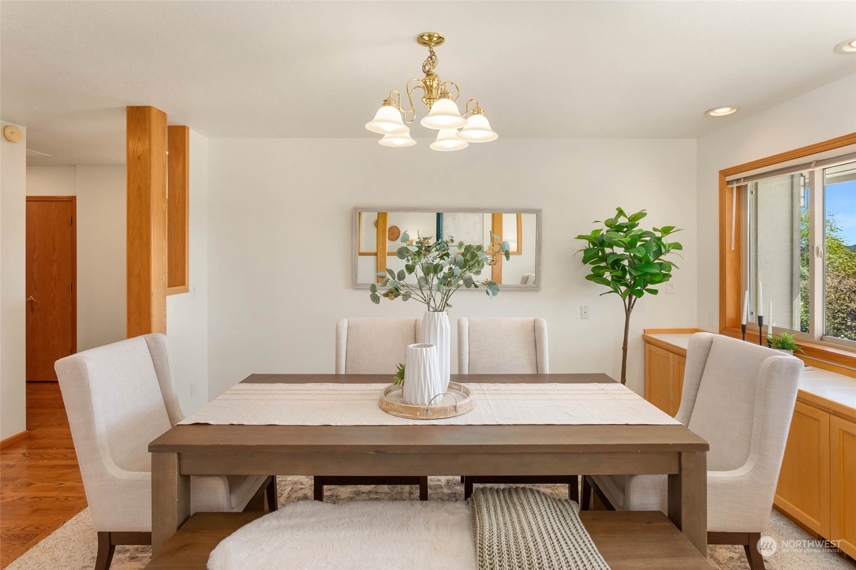6404 Warren Street Anacortes, WA 98221 - Photo 13 of 38 a dining room with furniture and window