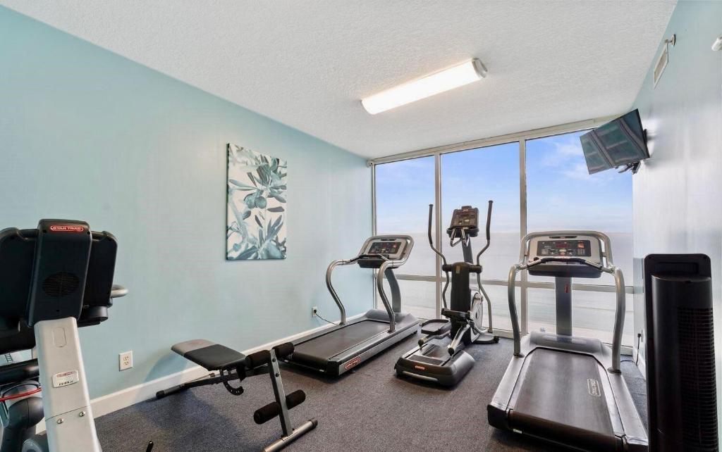 14415 Front Beach Road, Unit 2007 Panama City Beach, FL 32413 - Photo 25 of 26 a view of a room with gym equipment