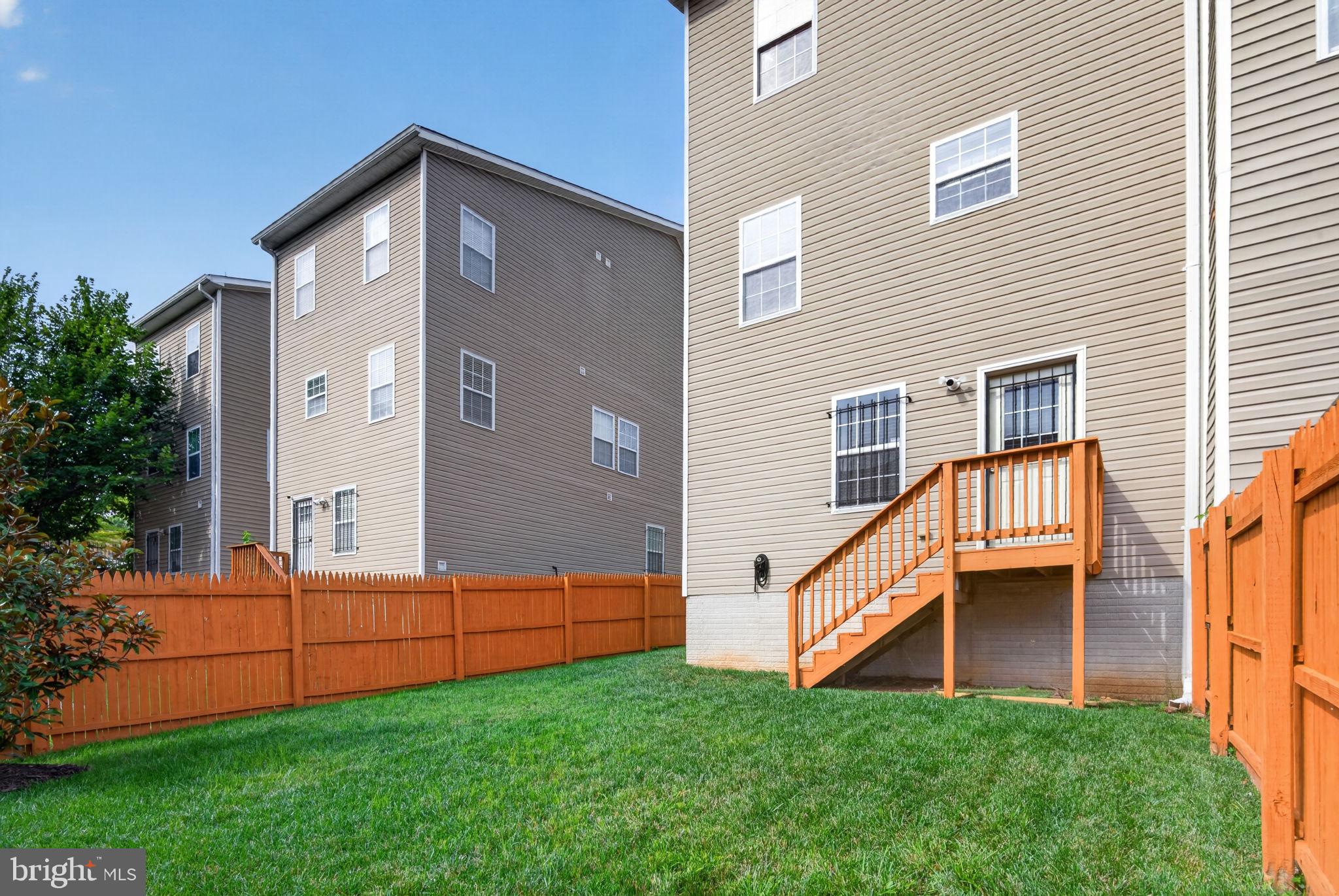 4292 South Capitol Terrace Southwest Washington, DC 20032 - Photo 41 of 46 Fully Fenced Back Yard