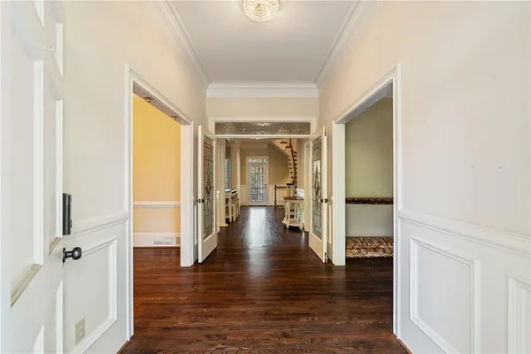 a view of a small space