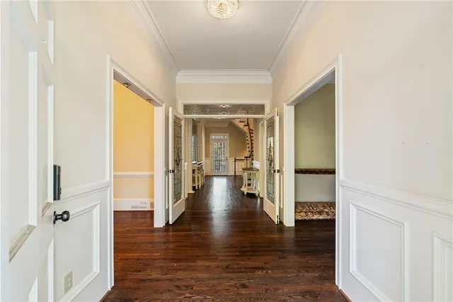 a view of a small space