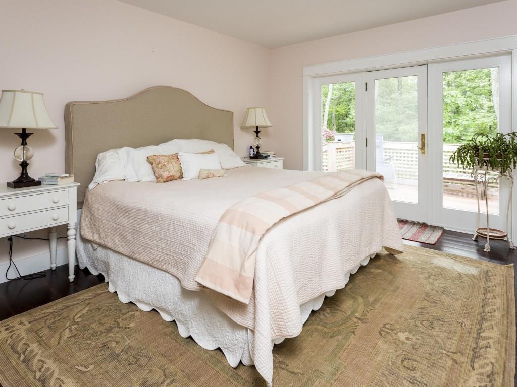 14 Emerson Farm Road Edgecomb, ME 04556 - Photo 18 of 35 The master bedroom with atrium door...