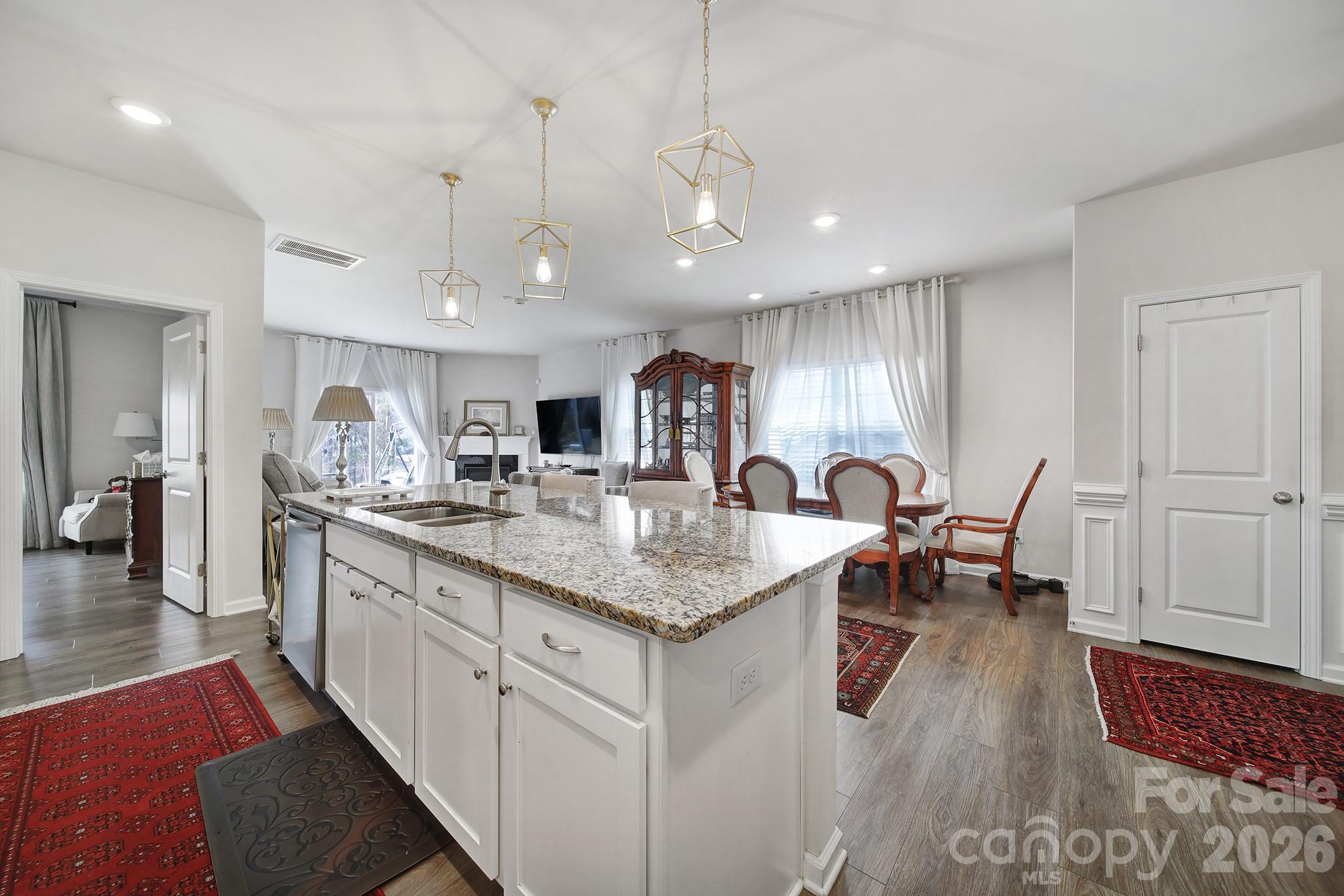 6521 Gopher Road Lancaster, SC 29720 - Photo 9 of 45 a open kitchen with stainless steel appliances granite countertop a lot of counter space