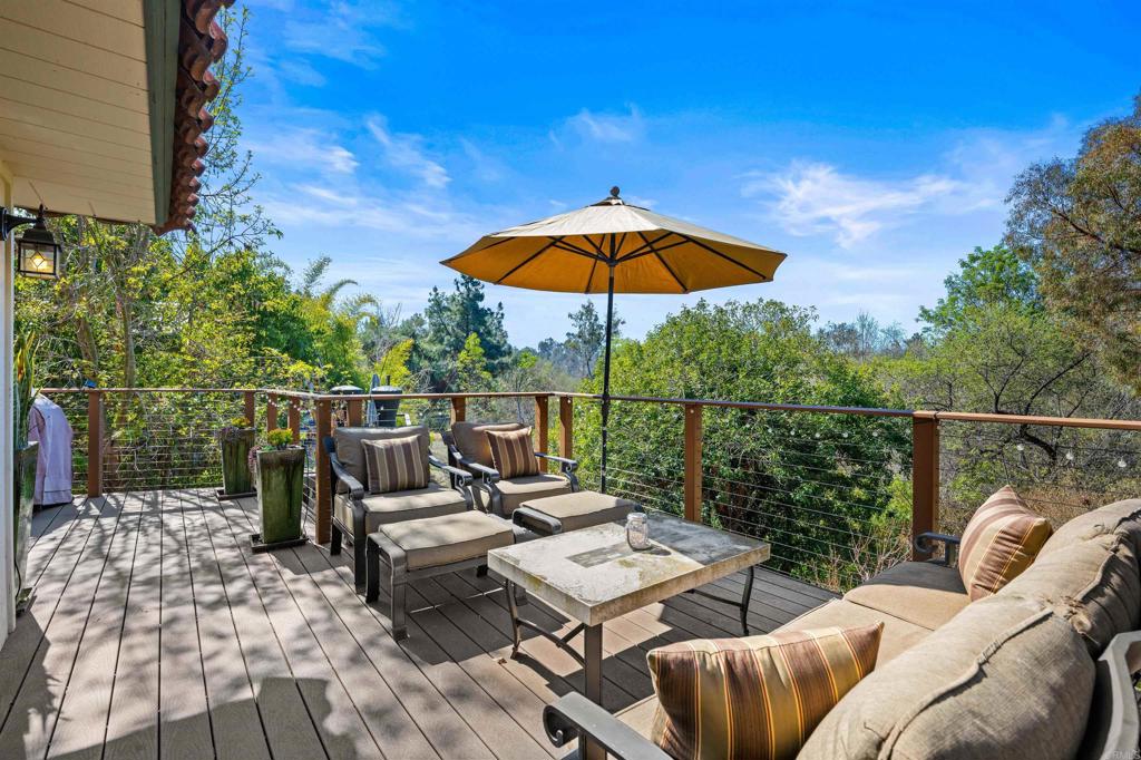 846 Val Sereno Drive Encinitas, CA 92024 - Photo 26 of 43 a view of a roof deck with furniture