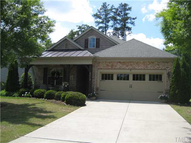 6213 Oconner Street Raleigh, NC 27617 - Photo 2 of 15 a front view of a house with a yard